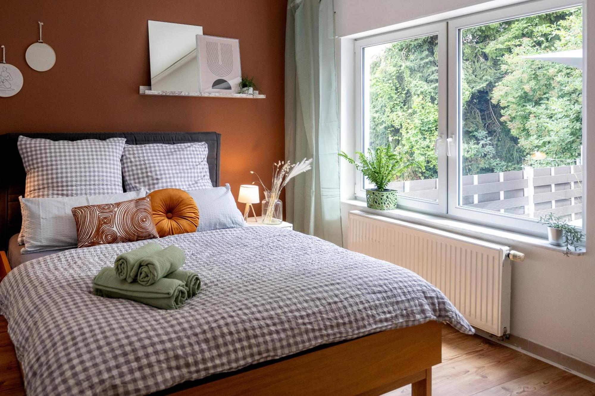 Wohlfuehlwohnung Mit 25 Qm Terrasse, Netflix 科布倫茨 外观 照片